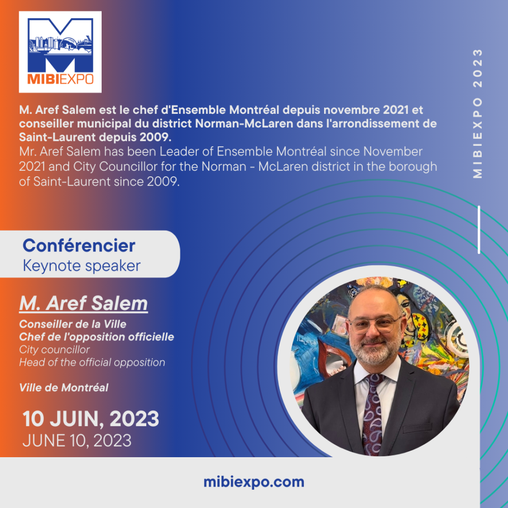 Aref Salem Montreal Business Fair