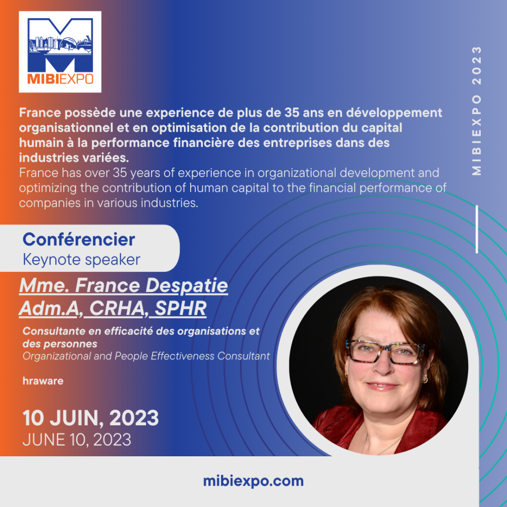 France Lepathie Montreal Business Fair
