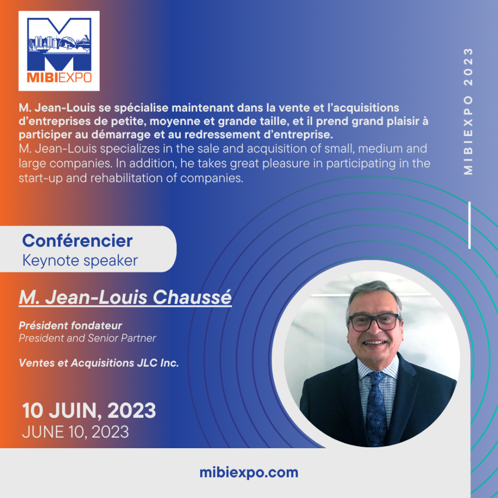 Jean-Louis Chausse-revised Montreal Business Fair