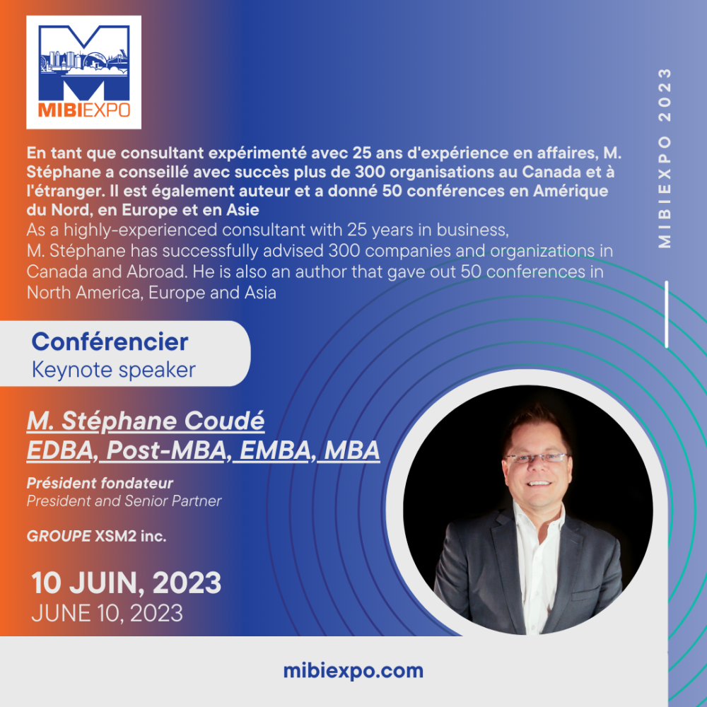 Stéphane Coudé-revised Montreal Business Fair